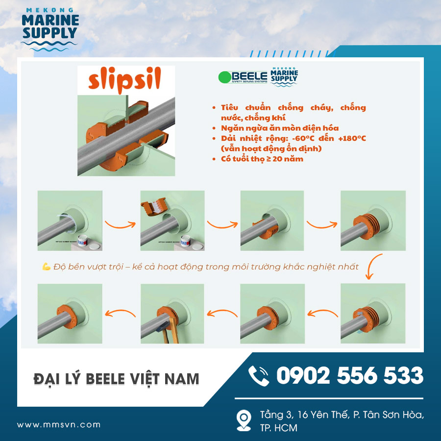 Nút bịt chống cháy SLIPSIL® Nút bịt chống cháy SLIPSIL®