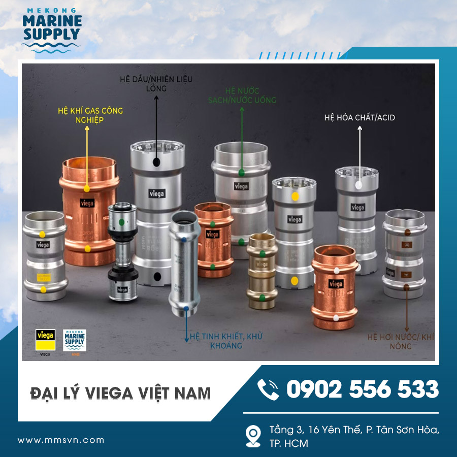 Phụ kiện Viega chất lượng cao Phụ kiện Viega chất lượng cao