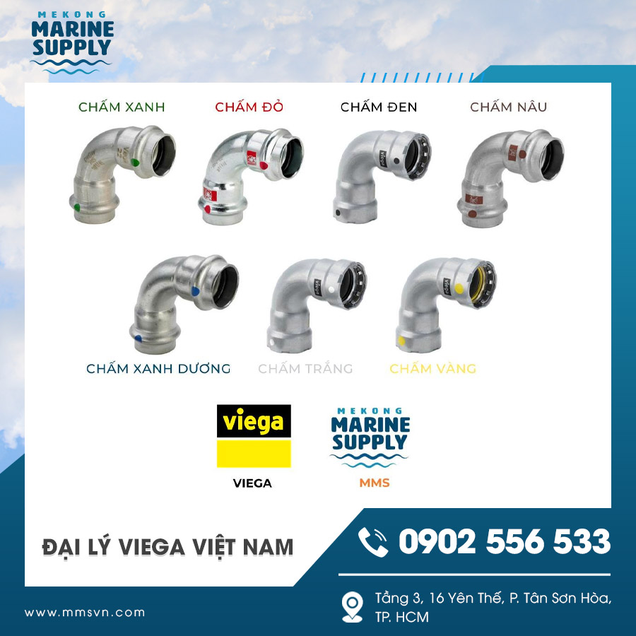 Thiết bị Viega chính hãng Thiết bị Viega chính hãng