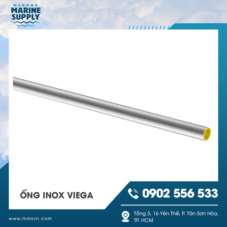 Ống inox Viega chống ăn mòn và chịu áp lực hiệu quả Ống inox Viega chống ăn mòn và chịu áp lực hiệu quả