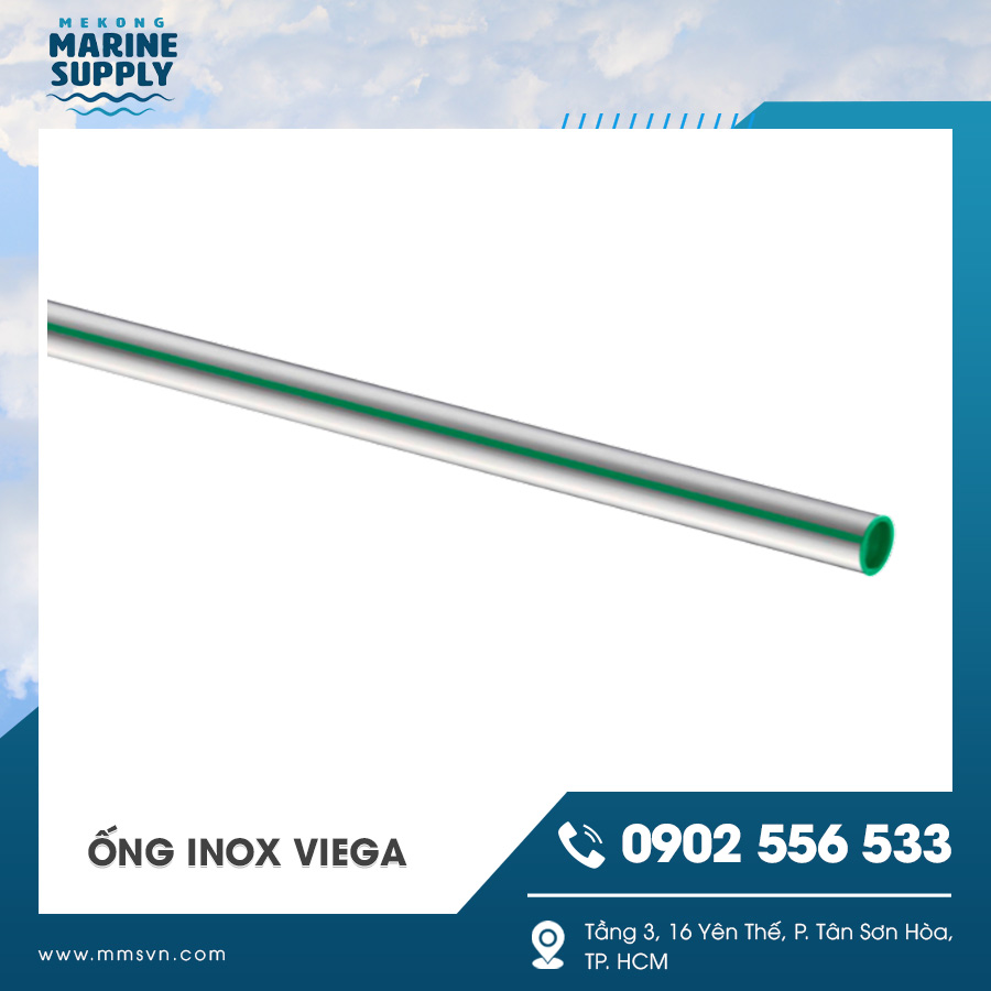 Ống inox Viega chính hãng nhập khẩu chất lượng cao Ống inox Viega chính hãng nhập khẩu chất lượng cao