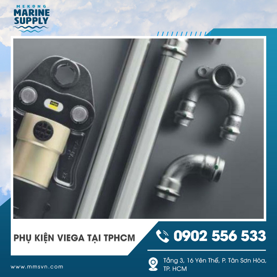 Kho phụ kiện Viega đa dạng kích thước Kho phụ kiện Viega đa dạng kích thước