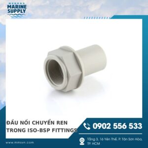 ĐẦU NỐI CHUYỂN REN TRONG ISO-BSP FITTINGS FOR BUTT WELDING