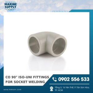 CO 90° ISO-UNI FITTINGS FOR SOCKET WELDING